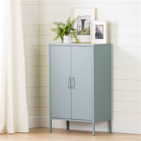 South Shore Crea Metal Accent Cabinet & Reviews